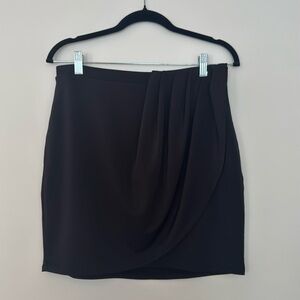 Express Black Stretchy Pull-On Skirt